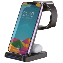 STAZIONE RICARICA VERTICALE WIRELESS MULTIFUNZIONE