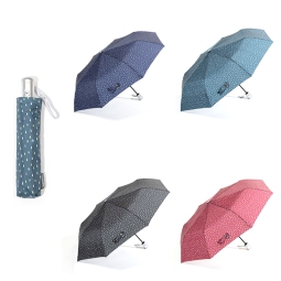 OMBRELLO UNISEX MINI FANTASIA GOCCE AUTOMATICO