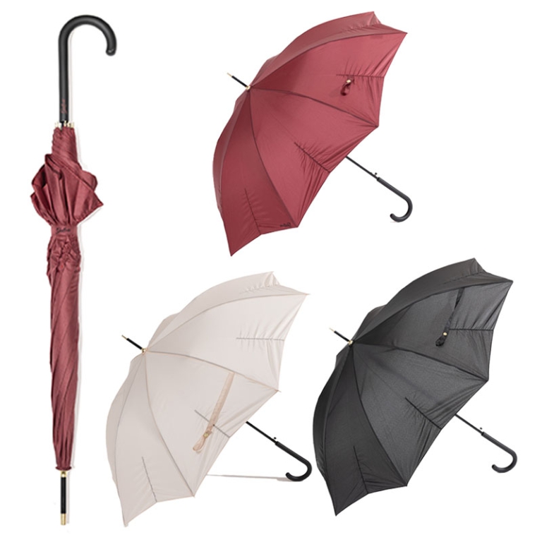 OMBRELLO DONNA LUNGO TINTA UNITA AUTOMATICO