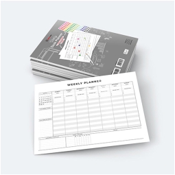 PLANNING NON DATATO SETTIMANALE 54FG 30X42 GENERICO