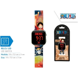 OROLOGIO DA POLSO LED ONE PIECE 18X7X3CM