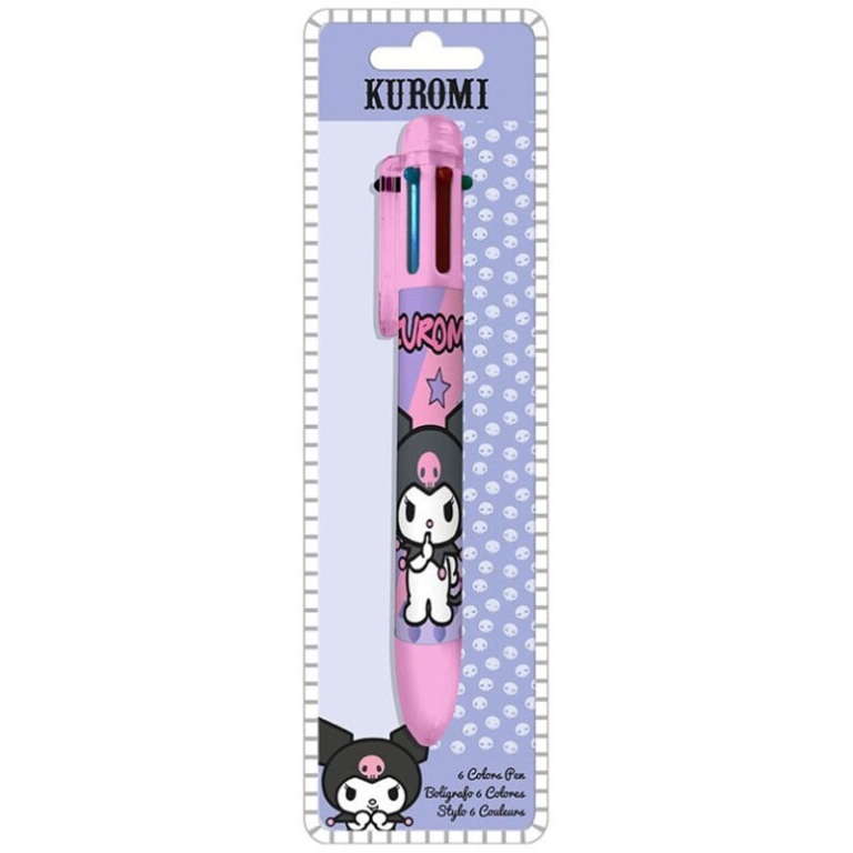 PENNA 6 COLORI KUROMI    6X21CM