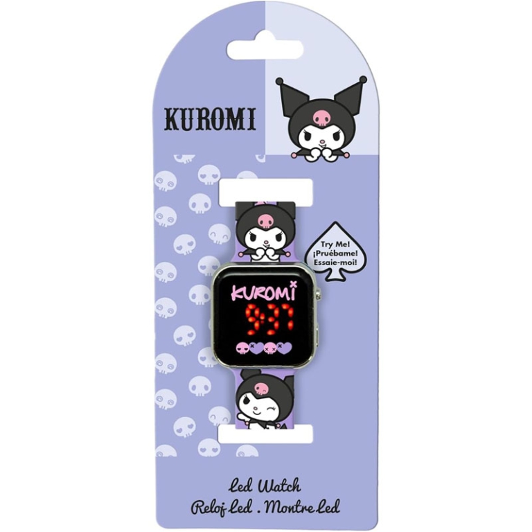 OROLOGIO DA POLSO LED KUROMI 18X7X3CM 2