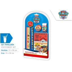 SET CANCELLERIA 5PZ PAW PATROL 15X26CM