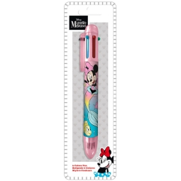 PENNA 6 COLORI MINNIE    6X21CM