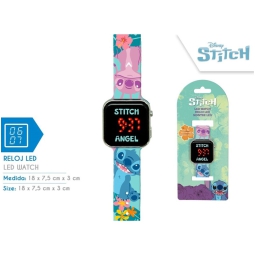 OROLOGIO DA POLSO LED STITCH TROPICAL 18X7X3CM
