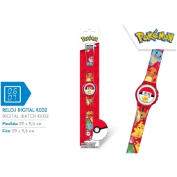 OROLOGIO DA POLSO DIGITALE POKEMON 29X9,5CM