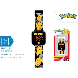 OROLOGIO LED POKEMON     18X7X3