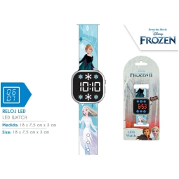 OROLOGIO DA POLSO LED FROZEN 18X7X3CM