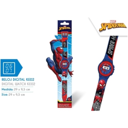 OROLOGIO DA POLSO DIGITALE SPIDERMAN 29X9,5CM