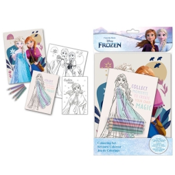 SET COLORING C/NOTEBOOK  FROZEN