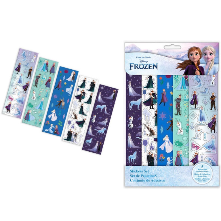 SET STIKERS FROZEN 21X30CM