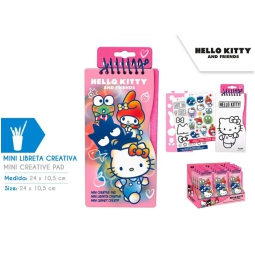 LIBRETTO CREATIVO HELLO KITTY 24X10CM