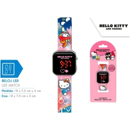 OROLOGIO DA POLSO LED HELLO KITTY 18X7X3CM