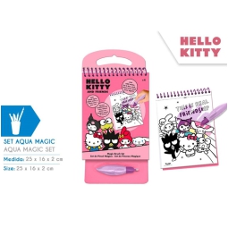 SET AQUA MAGIC HELLO KITTY 25X16CM