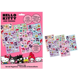 SET STIKERS HELLO KITTY  21X30CM