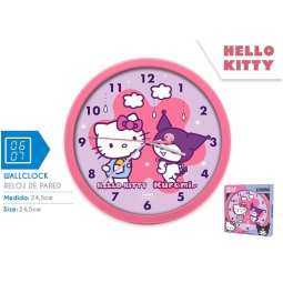 OROLOGIO DA PARETE HELLO KITTY 24,5CM