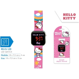 OROLOGIO DA POLSO LED HELLO KITTY 18X7X3CM