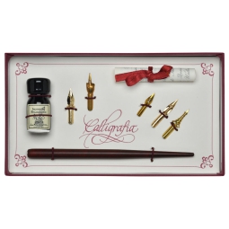 SET CANNETTA CON PENNINI 2 INCHIOSTRI