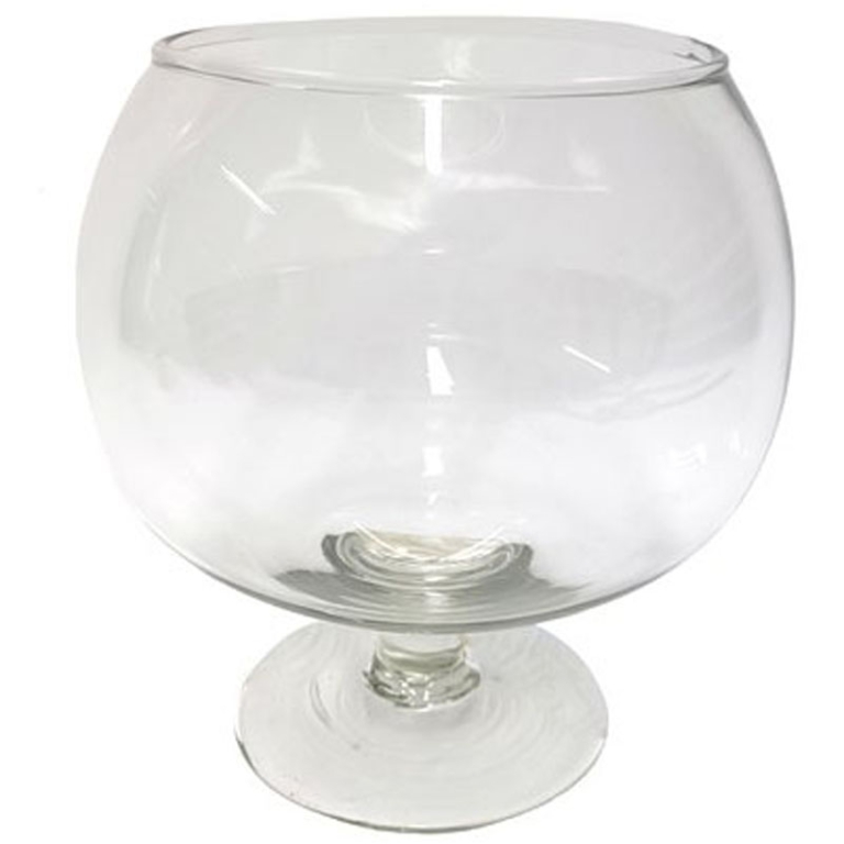 VASO VETRO D16H19CM