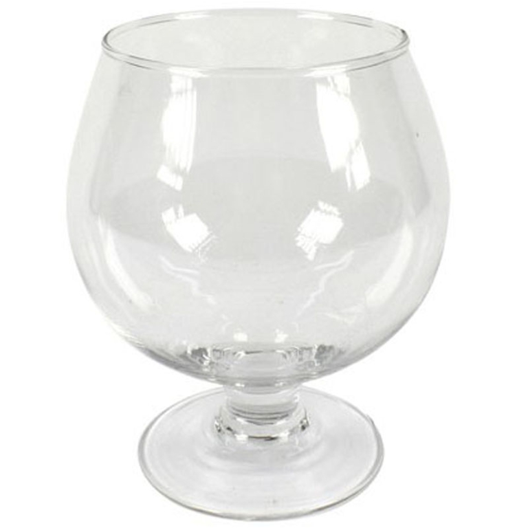 VASO VETRO D12H15CM