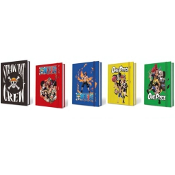 TACCUINO ONE PIECE A5    SOGGETTI ASSORTITI