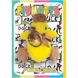 PELUCHES PAPERA PIUMOTTA 10CM PORTACHIAVI
