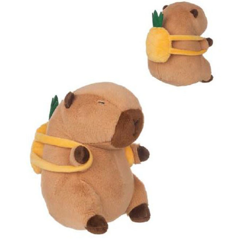 CAPYBARA ZAINETTO ANANAS 20CM