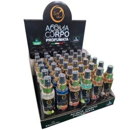 EXPO ACQUA PROFUMATA 36PZ 120ML ASSORTITI MASCHILE