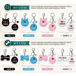 PORTACHIAVI ANIMALI 2IN1 COLORI E SOGGETTI ASSORTITI
