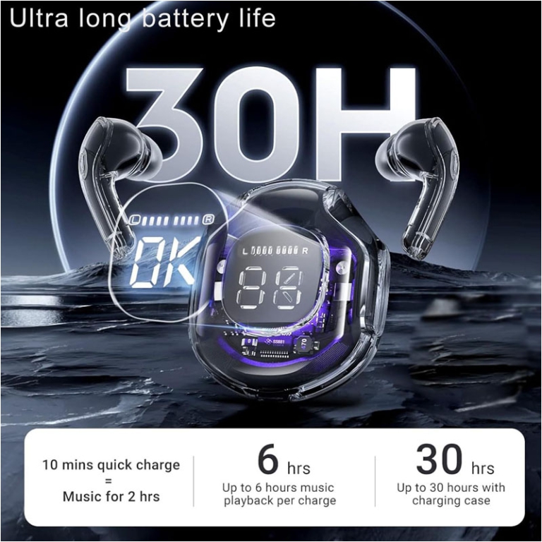 AURICOLARI BLUETOOTH BIANCO O NERO 5