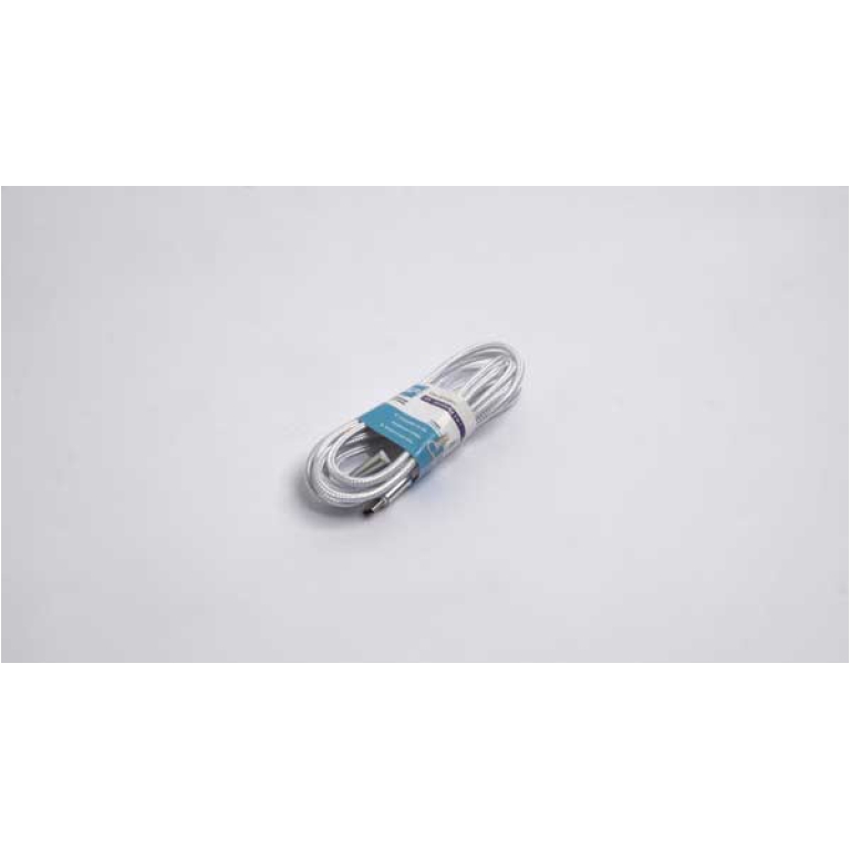 CAVO 3IN1 COTONE ALLU.5PZ BIANCO 2 MT SMARTPHONE