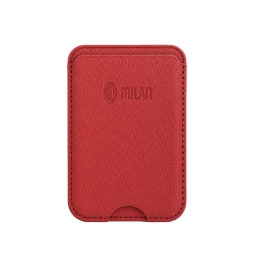 PORTACARTE MAGNETICO ROSSO MILAN