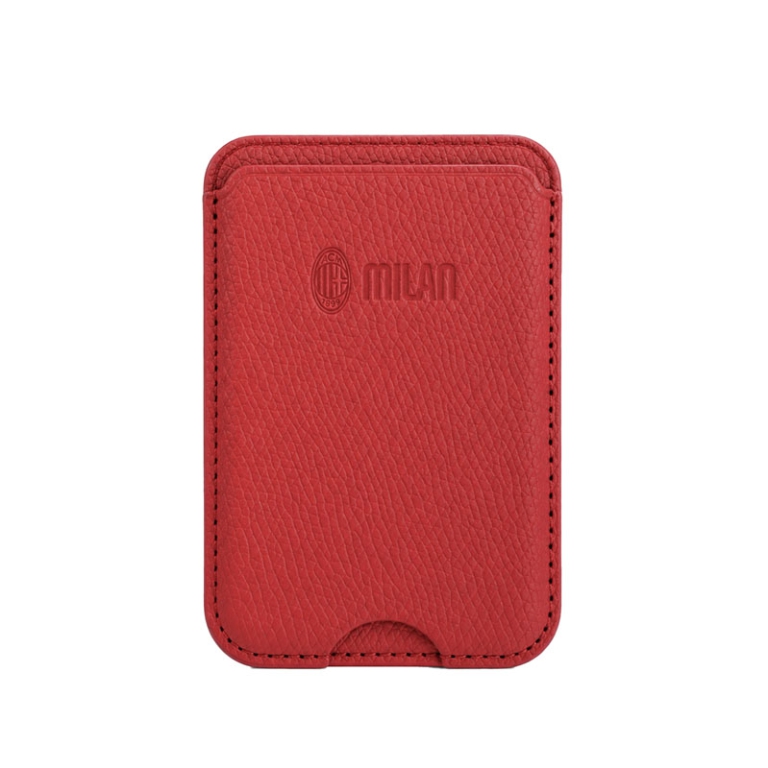 PORTACARTE MAGNETICO ROSSO MILAN