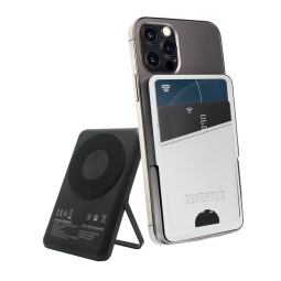 POWERBANK 5000M WIRELESS C/PORTACARTE JUVE