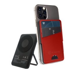 POWERBANK 5000M WIRELESS C/PORTACARTE MILAN