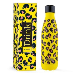 BORRACCIA TERMICA 500ML  PER CALDO FREDDO LEOPARD