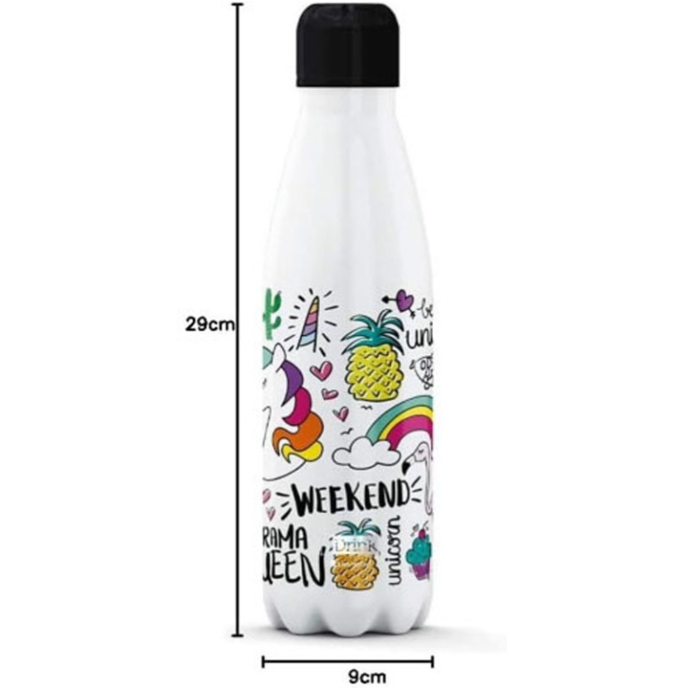 BORRACCIA TERMICA 750ML  PER CALDO FREDDO UNICORN 2