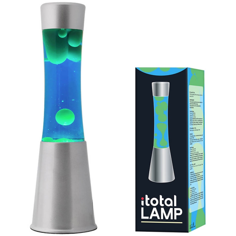 LAMPADA LAVA SILVER      BLU/VERDE