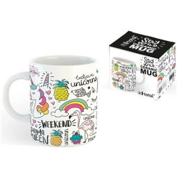 TAZZA MUG CERAMICA 300ML UNICORN