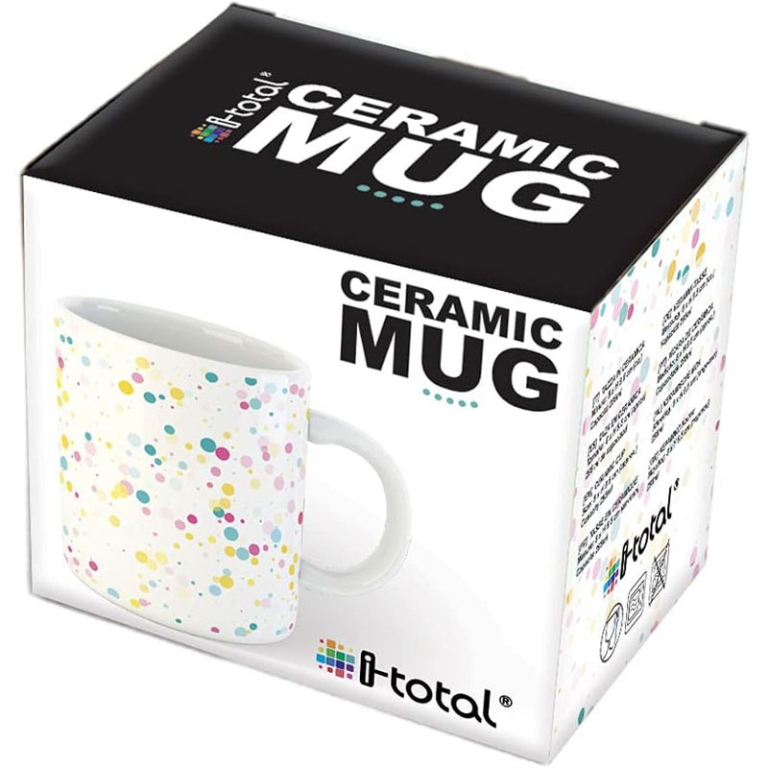 TAZZA MUG CERAMICA 300ML BUBBLES 3