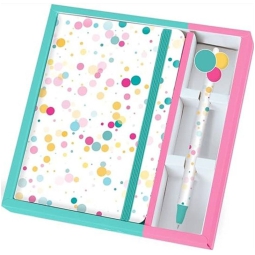 QUADERNO A5 CON PENNA BUBBLES