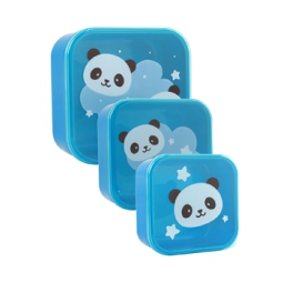 SNACK BOX 13X13X6        PANDA