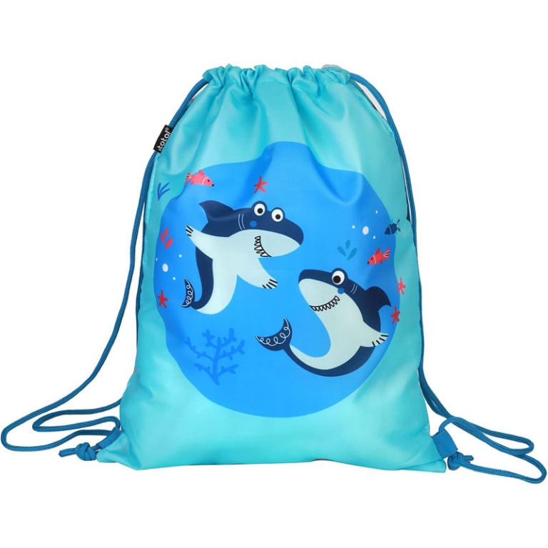 SAKKY BAG PORTASCARPE 32X42CM KIDS SHARK