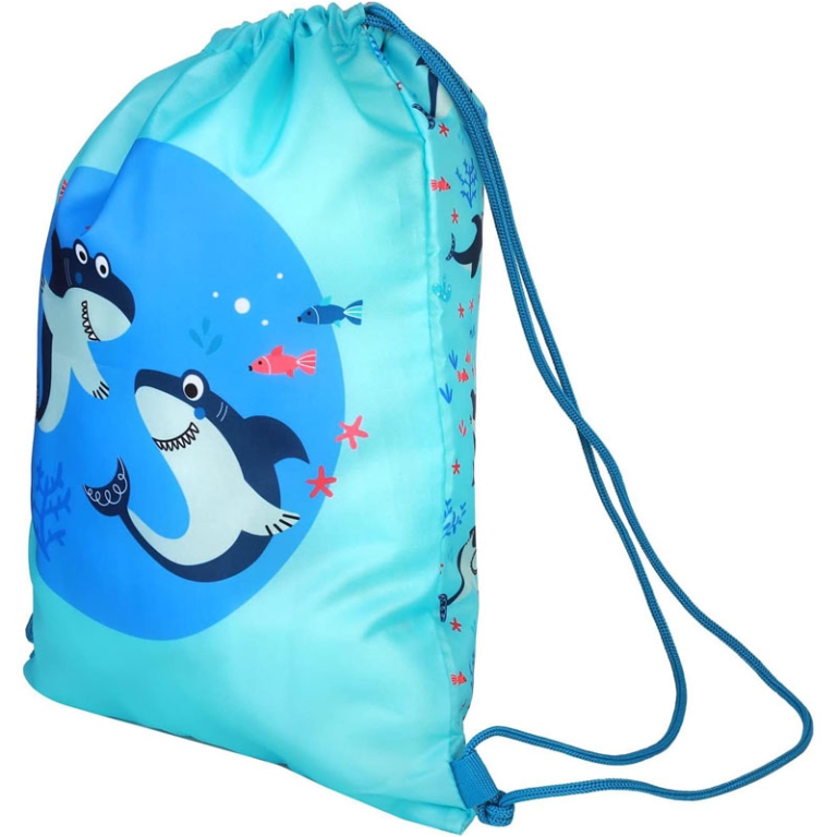 SAKKY BAG PORTASCARPE 32X42CM KIDS SHARK 2