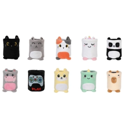 PORTAPENNE PLUSH D8X12CM ASSORTITI