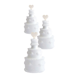 BOLLE SAPONE 24PZ WEDDING TORTA NOZZE