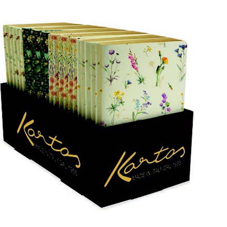 SECRET GARDEN TACCUINI A512PZ LABBRATURA ORO ASSORTITI