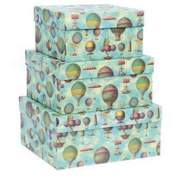SCATOLA SET 3PZ AIR      BALOONS MEDIA