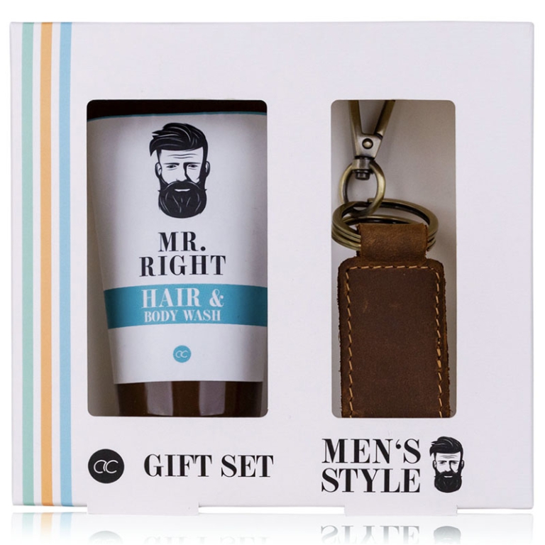 SET DA BAGNO UOMO GIFTBOXCON ACCESSORIO